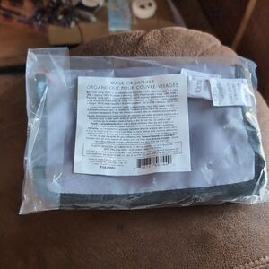 Mask Organizer with Black Trim